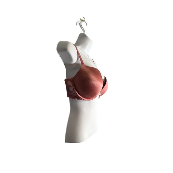 La Senza Beyond Sexy Bra 34DD Pink Lace Push Up Padded Front Close Underwire - Picture 2 of 7